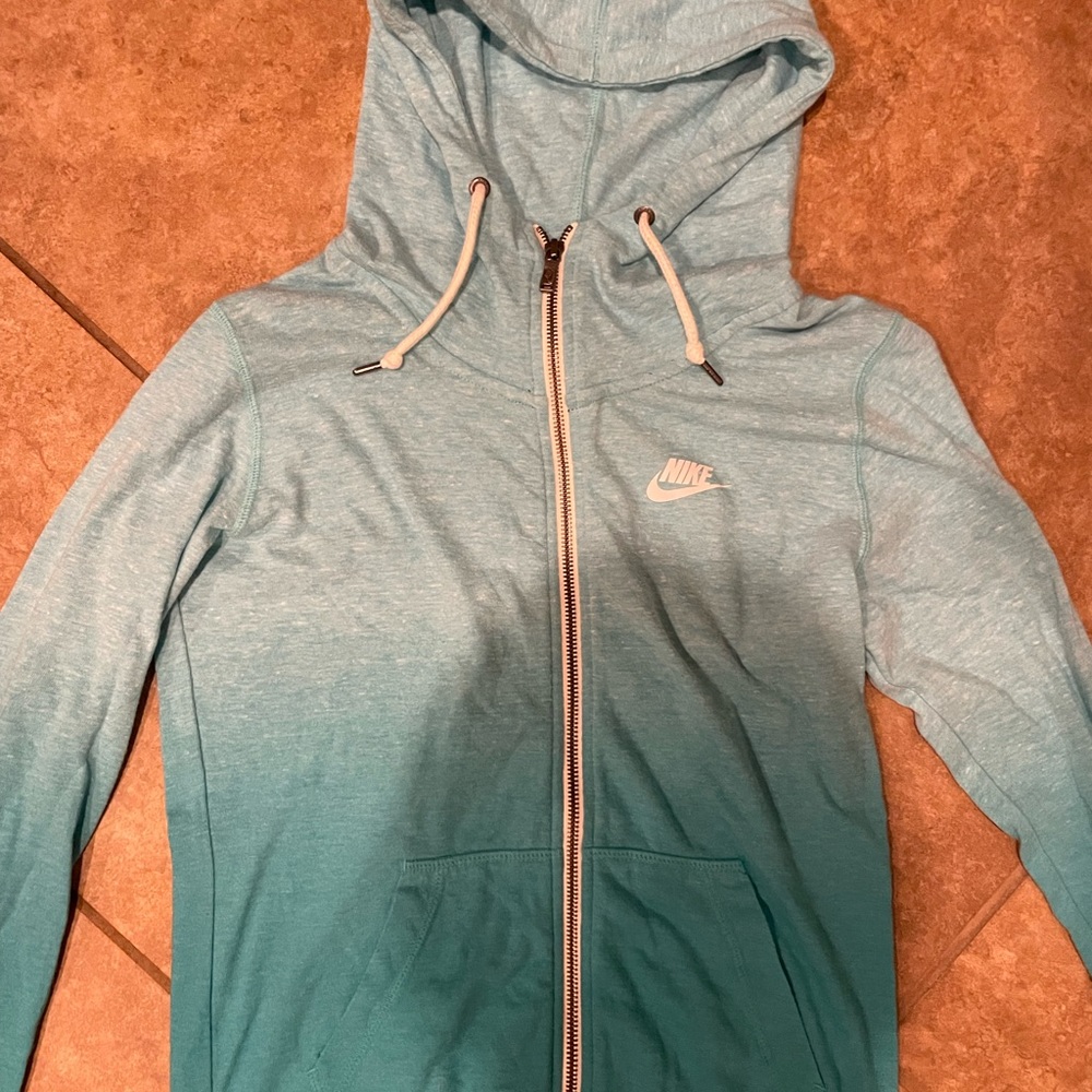 NEW Nike ombré blue hooded jacket - Picture 4 of 6
